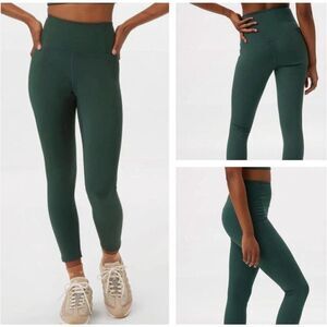 Girlfriend Collective green high waist compression M workout leggings
